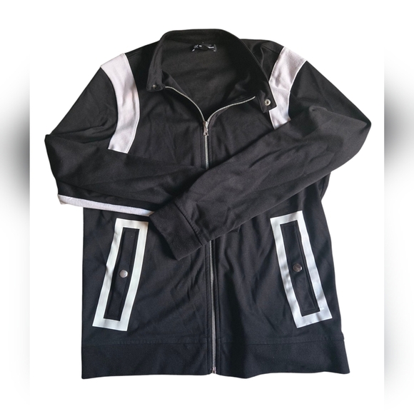 Macys INC Black and White Men's Sweater NWOT - Picture 1 of 4